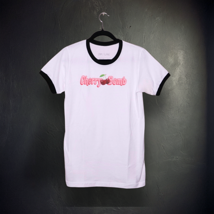 Cherry Bomb Grunge Tee - Fire Inside Me