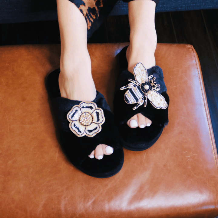 ✨ Bee's Knees Slippers ✨ - Fire Inside Me - 