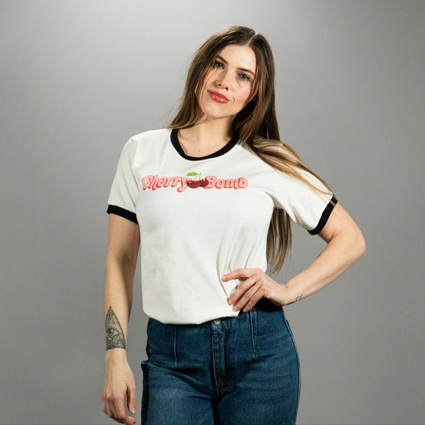 Cherry Bomb Grunge Tee - Fire Inside Me - 