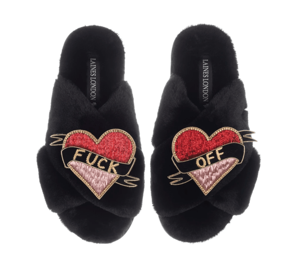 ✨ Fuck Off Slippers ✨ - Fire Inside Me - 