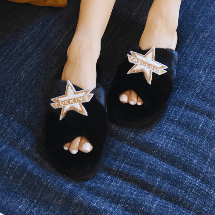 ✨ Fucking Fabulous Slippers ✨ - Fire Inside Me - 