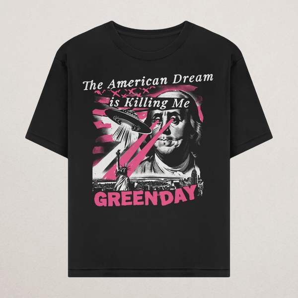 Green Day American Dream Tee - Fire Inside Me - 