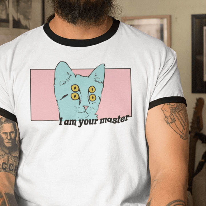 I'm Your Master Cat Tee - Fire Inside Me - 