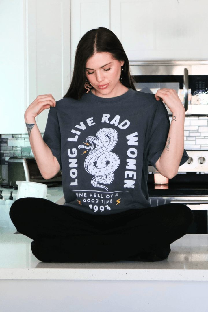 Long Live Rad Women (Unisex) Tee - Fire Inside Me - 