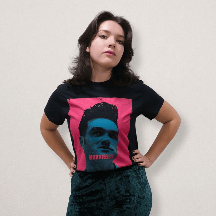 Morrissey Latin Red Tee - Fire Inside Me - 