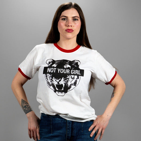 Not Your Girl Feminist Tee - Fire Inside Me - 